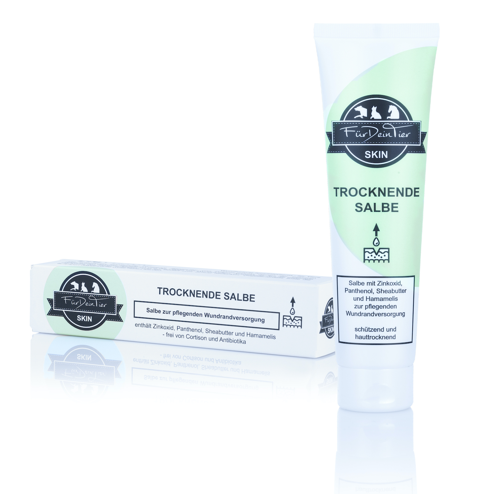 Wundschutz Salbe (trocknend) mit Zinkoxid und Hamamelis