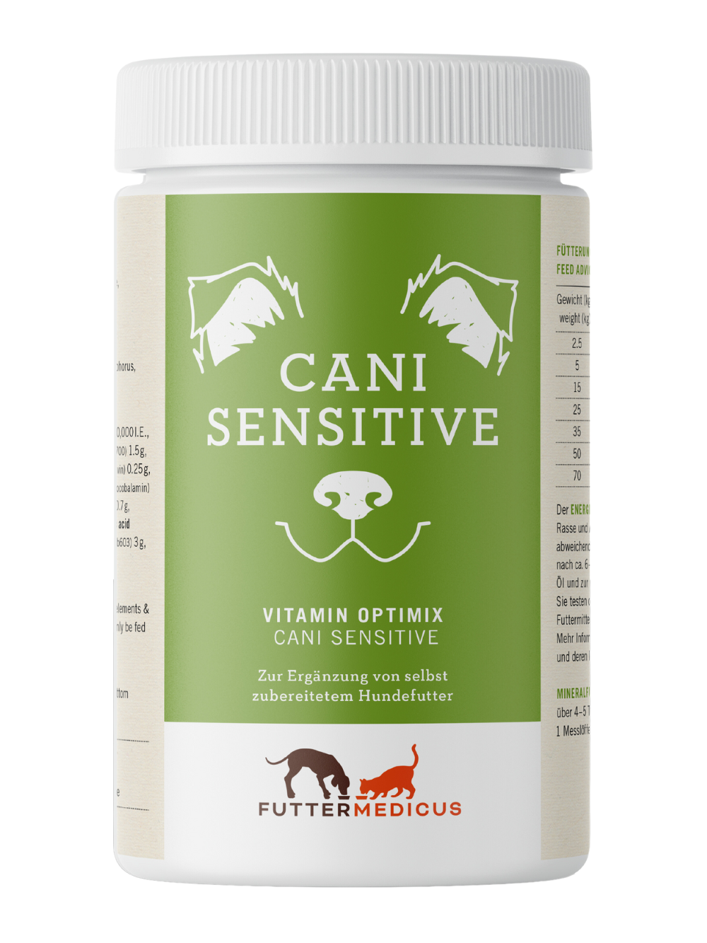Optimix Cani Sensitive Futtermedicus Optimix Cani Sensitive Futtermedicus